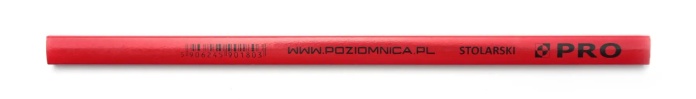 Ołówek PRO-BL011 240 mm sprawdza się w pracach stolarskich i budowlanych.